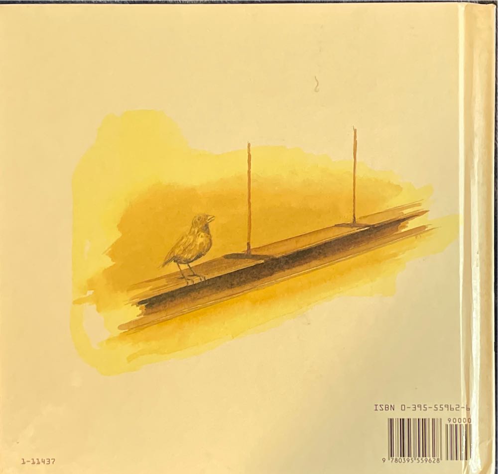 Fly Away Home - Eve Bunting (Clarion Books - Hardcover) book collectible [Barcode 9780395559628] - Main Image 2