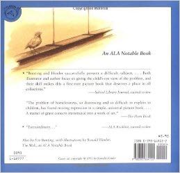 Fly Away Home - Eve Bunting (Sandpiper - Paperback) book collectible [Barcode 9780395664155] - Main Image 2