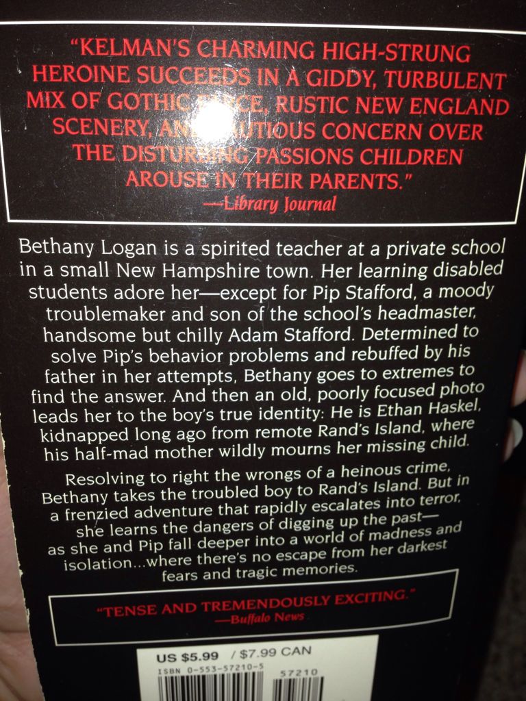 Fly Away Home - Judith Kelman (Bantam) book collectible [Barcode 9780553572100] - Main Image 2