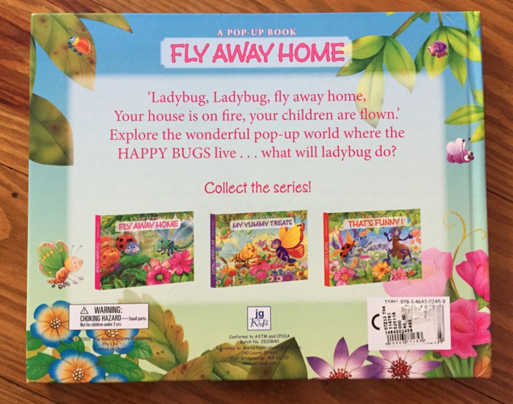 Fly Away Home - Stuart Martin (JG Kids - Hardcover) book collectible [Barcode 9781464302459] - Main Image 2