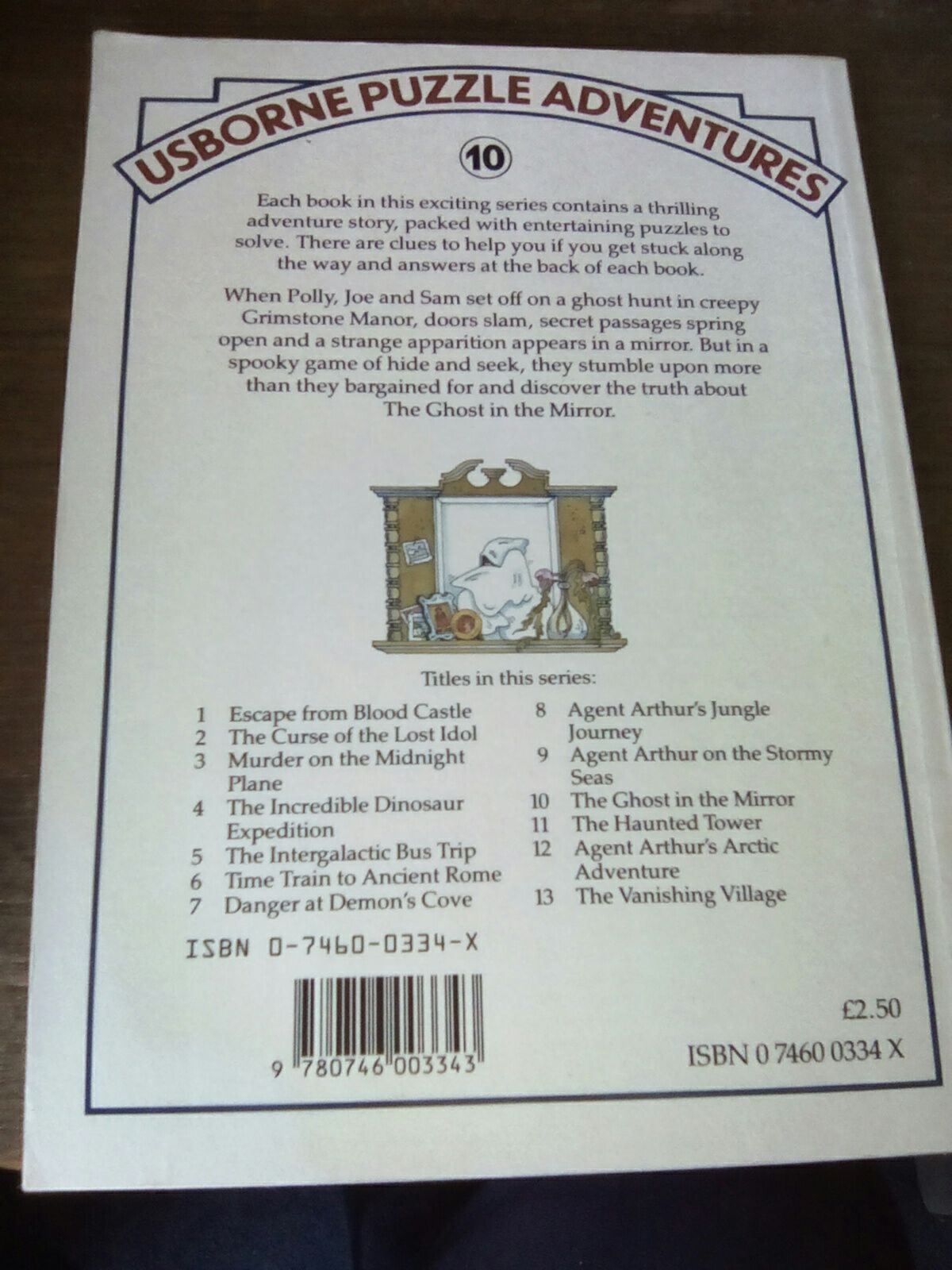 Ghost In The Mirror, The - Karen Dolby (Edc Pub - Paperback) book collectible [Barcode 9780746003343] - Main Image 2