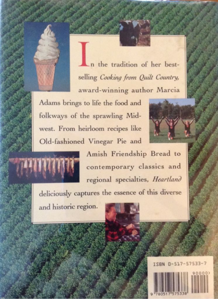 Heartland - Marcia Adams (Clarkson Potter Publishers - Hardcover) book collectible [Barcode 9780517575338] - Main Image 2