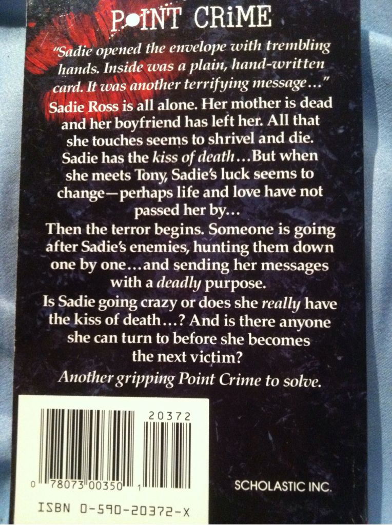 Kiss Of Death  (Point) book collectible [Barcode 9780590203722] - Main Image 2