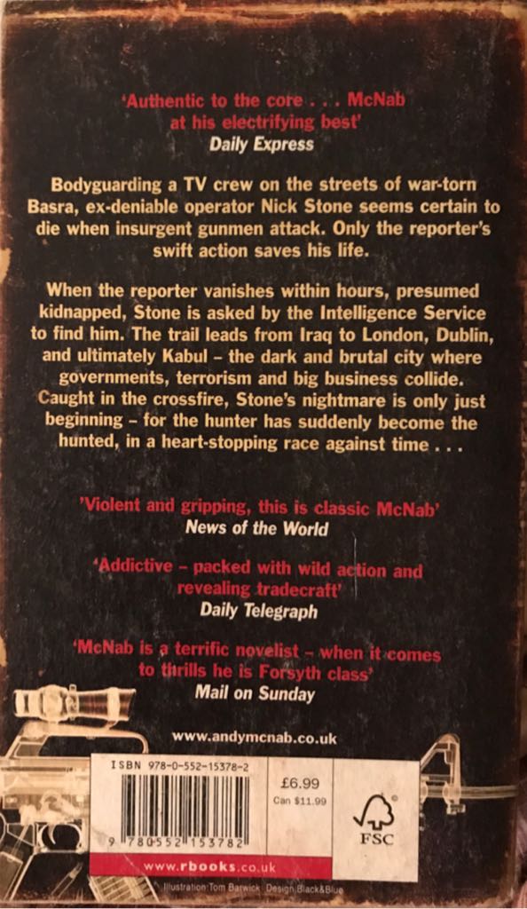 Crossfire - Andy McNab (Corgi Books - Paperback) book collectible [Barcode 9780552153782] - Main Image 2