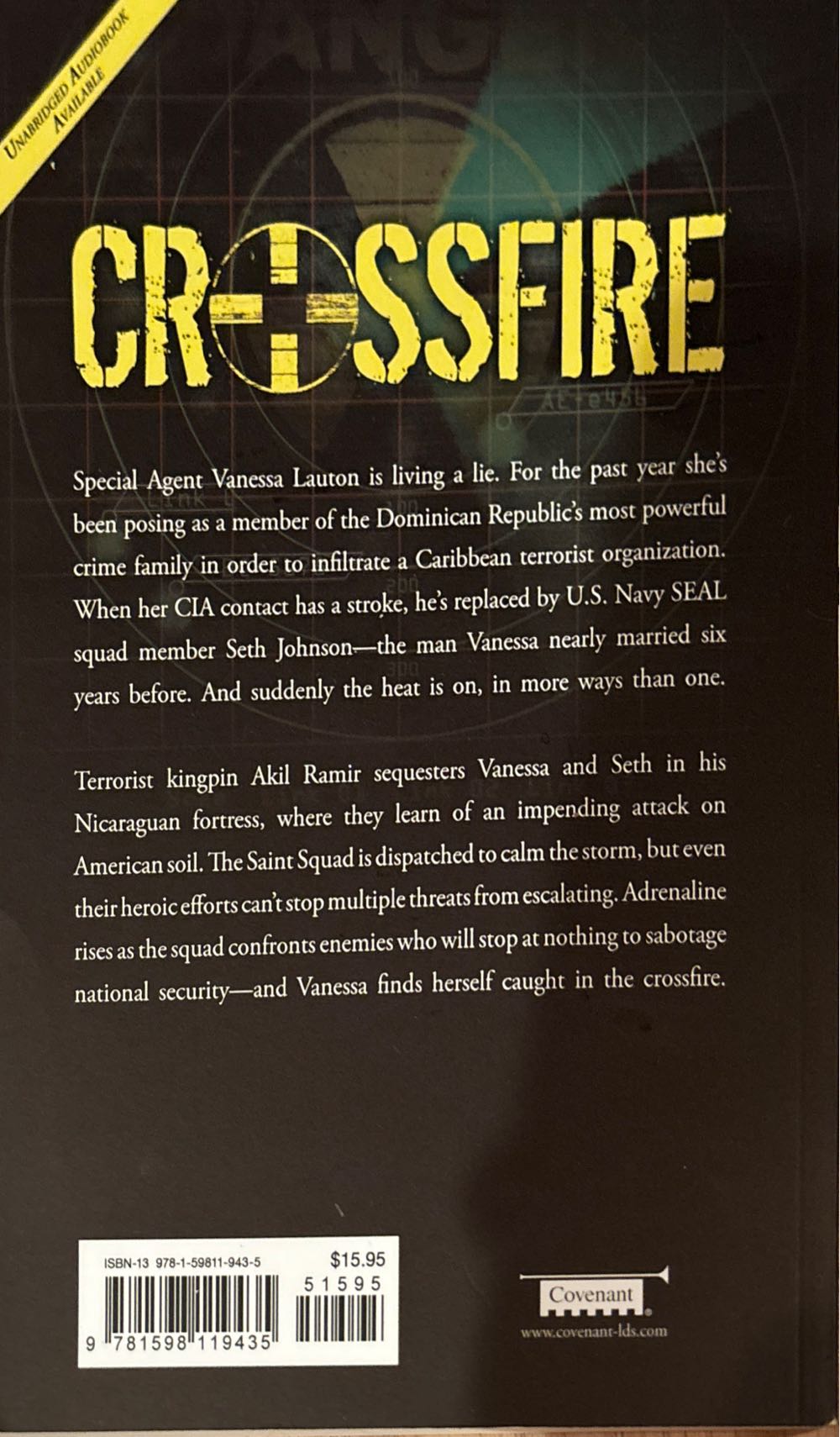 Crossfire - Traci Hunter Abramson (Covenant Communications, Inc. - Paperback) book collectible [Barcode 9781598119435] - Main Image 2