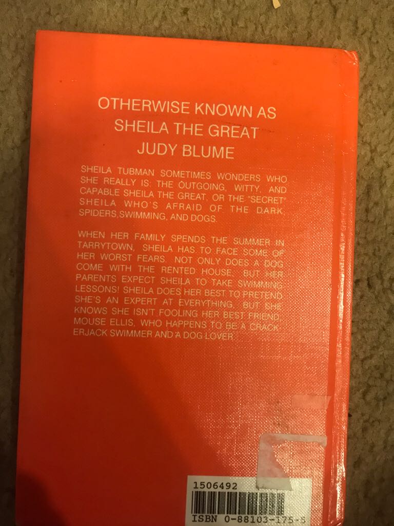 Otherwise Known As Sheila The Great  book collectible [Barcode 9780881031751] - Main Image 2