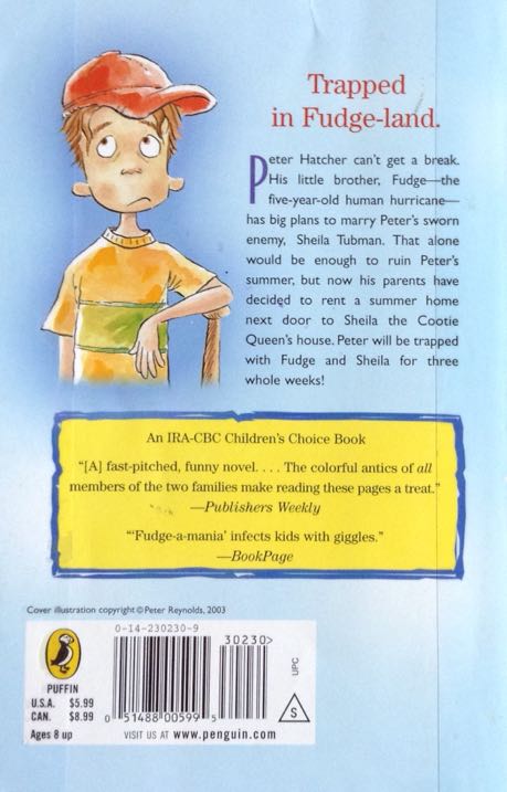 Fudge-a-Mania - Judy Blume (Puffin) book collectible [Barcode 9780142302309] - Main Image 2