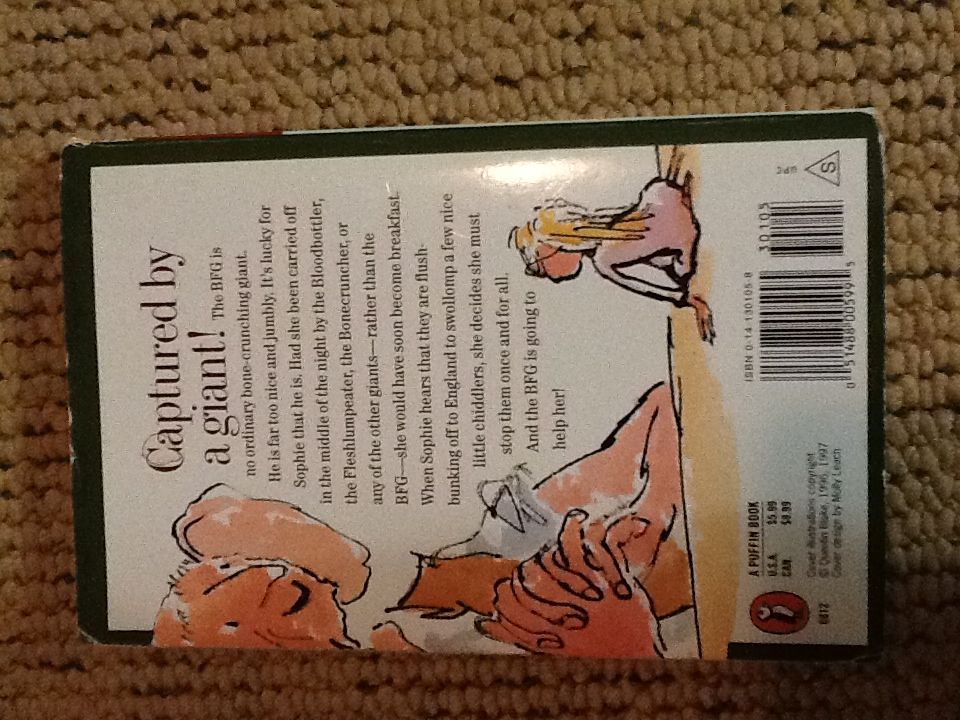 The BFG  (Puffiin Books - Paperback) book collectible - Main Image 2