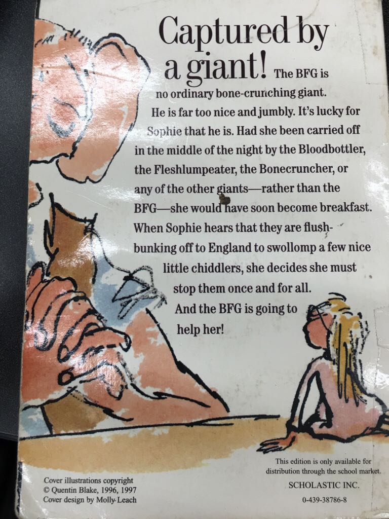 The BFG  book collectible - Main Image 2