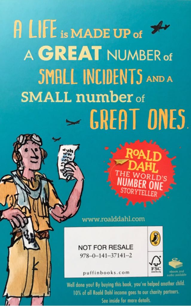 Dahl: Going Solo - Lilly 2026 - Roald Dahl (Puffin - Paperback) book collectible [Barcode 9780141371412] - Main Image 2