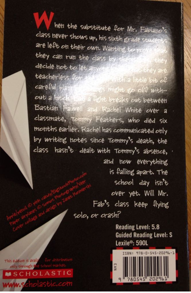 Flying Solo - Ralph Fletcher book collectible - Main Image 2