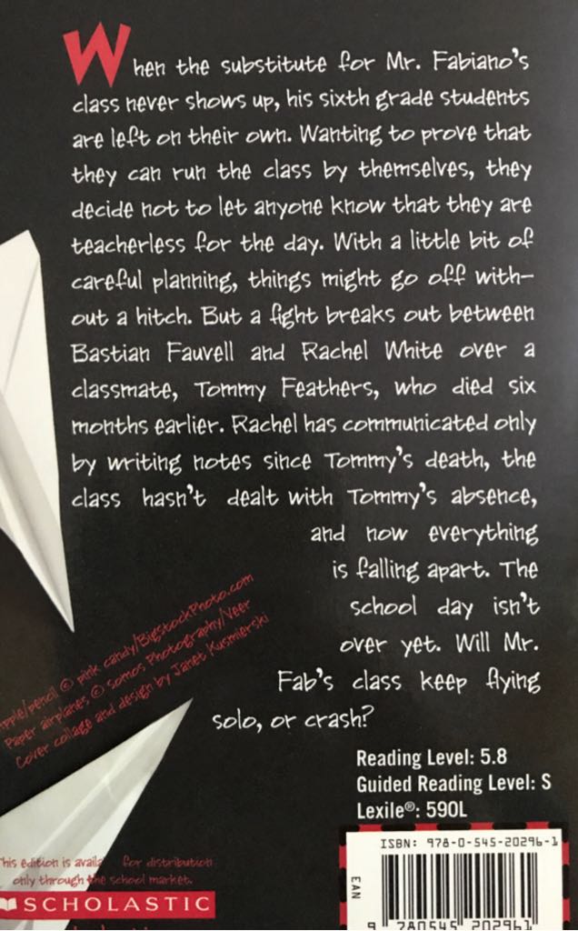 Flying Solo - Ralph Fletcher book collectible - Main Image 2