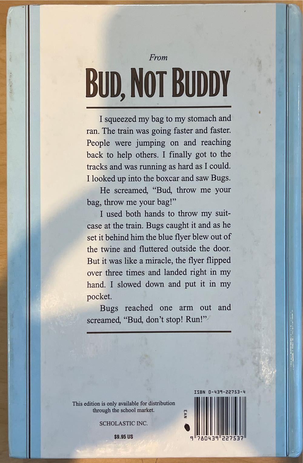 Bud, Not Buddy - Christopher Paul Curtis (Thorndike Press - Hardcover) book collectible [Barcode 9780439227537] - Main Image 2