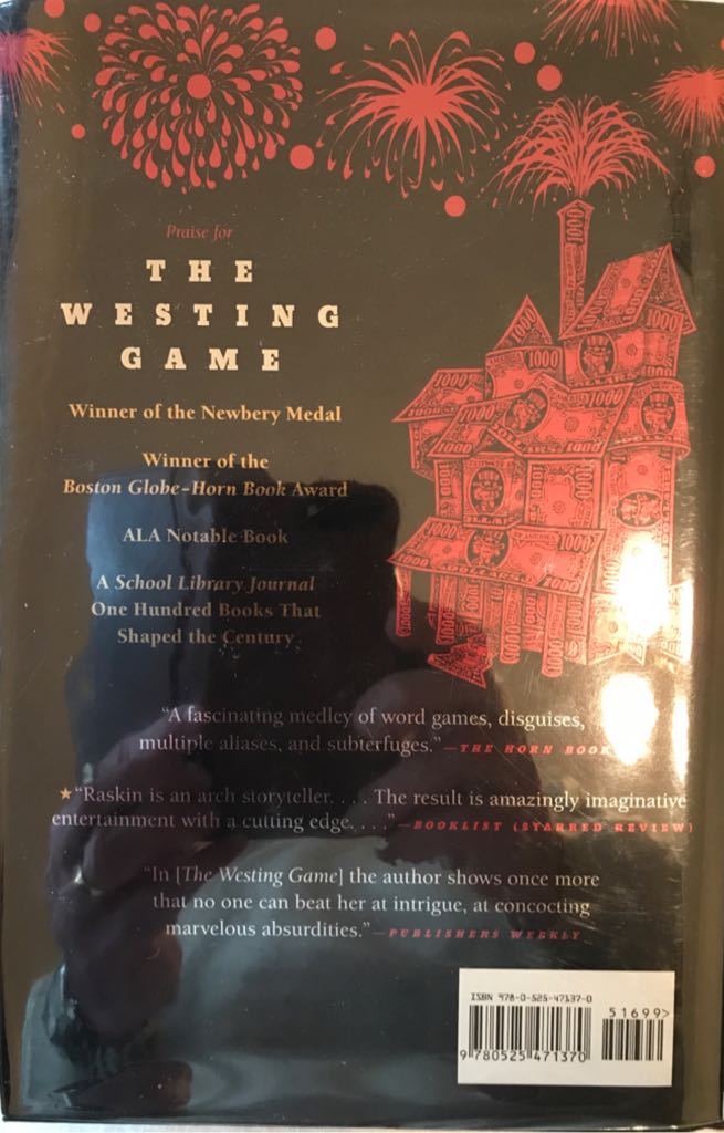 The Westing Game - Ellen Raskin (Penguin - Hardcover) book collectible [Barcode 9780525471370] - Main Image 2