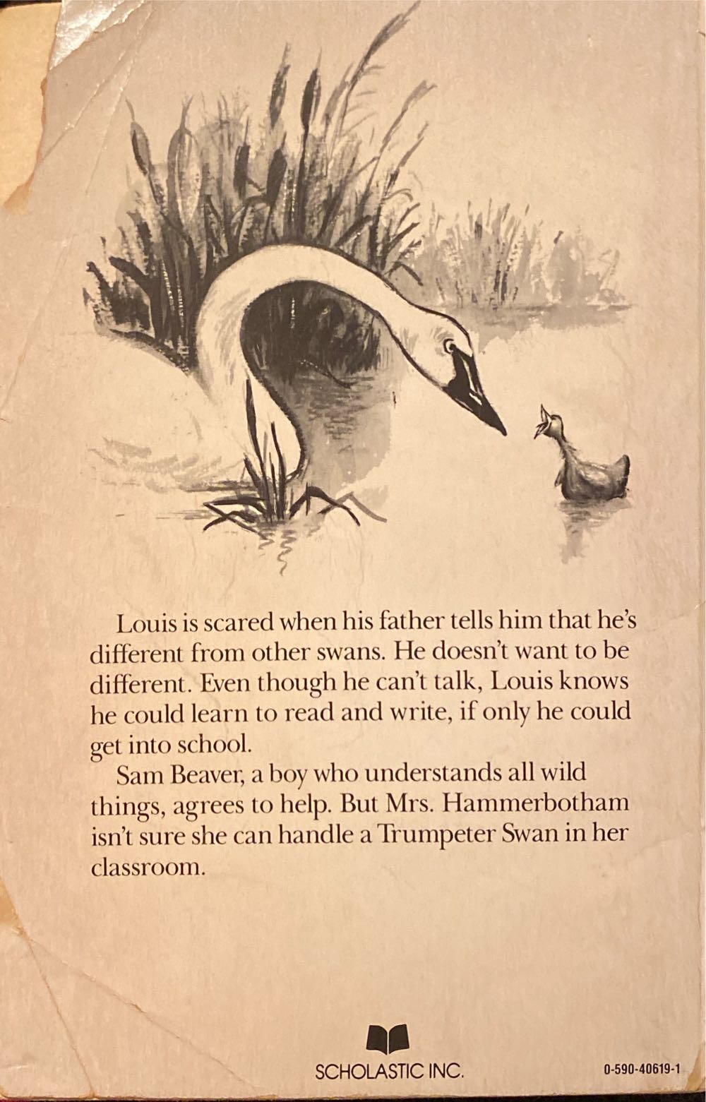 The Trumpet Of The Swan - E. B. White (- Paperback) book collectible [Barcode 0590406191] - Main Image 2