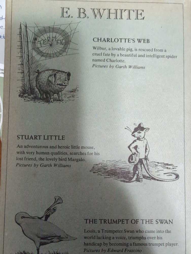 The Trumpet Of The Swan - E.B. White (- Hardcover) book collectible [Barcode 0590406191] - Main Image 4