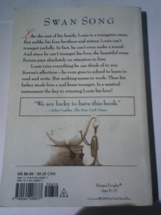 The Trumpet Of The Swan - E. B. White (HarperCollins - Hardcover) book collectible [Barcode 9780060289355] - Main Image 2