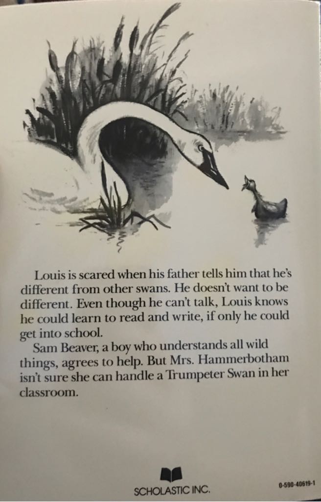 The Trumpet Of The Swan  (Scholastic Inc.) book collectible - Main Image 2