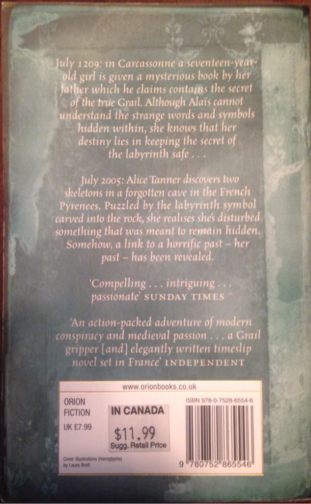 Labyrinth - Kate Mosse (Orion Books - Paperback) book collectible [Barcode 9780752865546] - Main Image 2