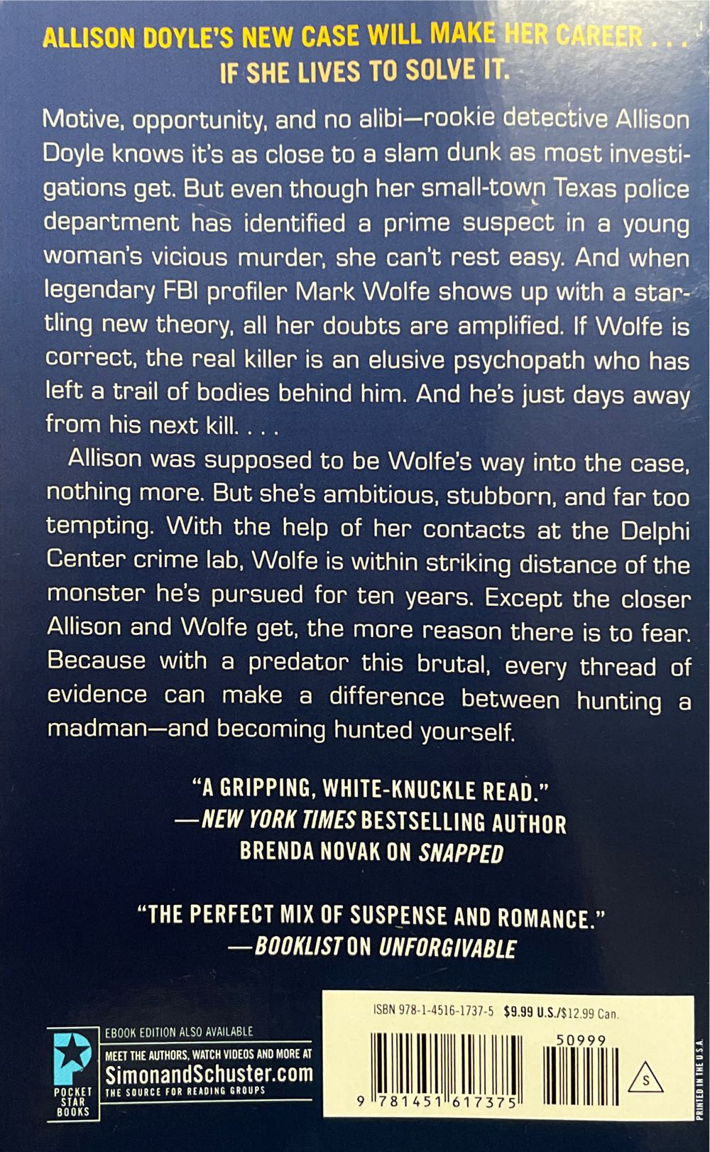 Tracers #5: Twisted - Laura Griffin (Pocket Star Books - Paperback) book collectible [Barcode 9781451617375] - Main Image 2