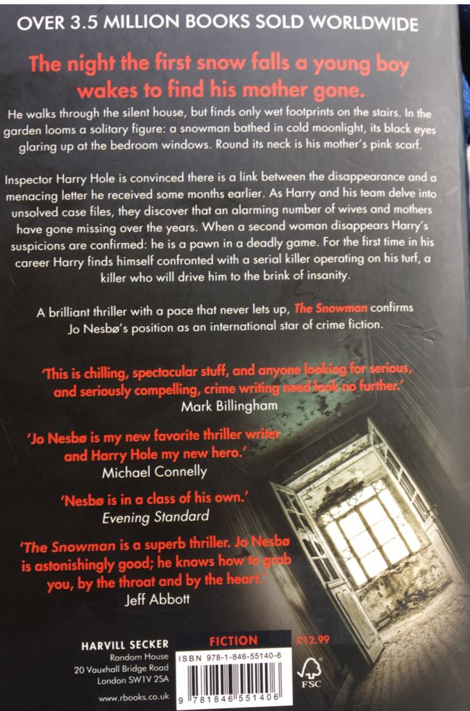 The Snowman - Raymond Briggs (Harvill Secker - Trade Paperback) book collectible [Barcode 9781846551406] - Main Image 2