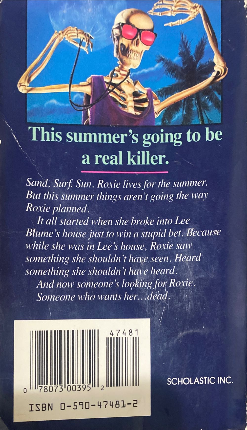 I Saw You That Night - R.L. Stine (Scholastic - Paperback) book collectible [Barcode 9780590474818] - Main Image 4