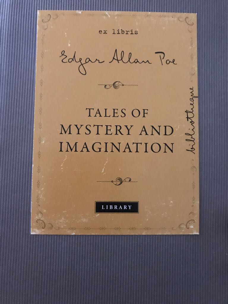 Tales Of Mystery And Imagination - Edgar Allan book collectible [Barcode 9781907360060] - Main Image 1
