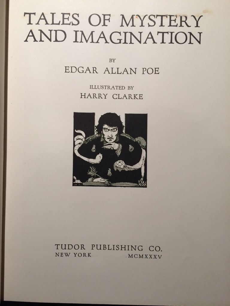 Tales Of Mystery And Imagination - Edgar Allan Poe (Tudor Publishing Co. - Hardcover) book collectible - Main Image 2