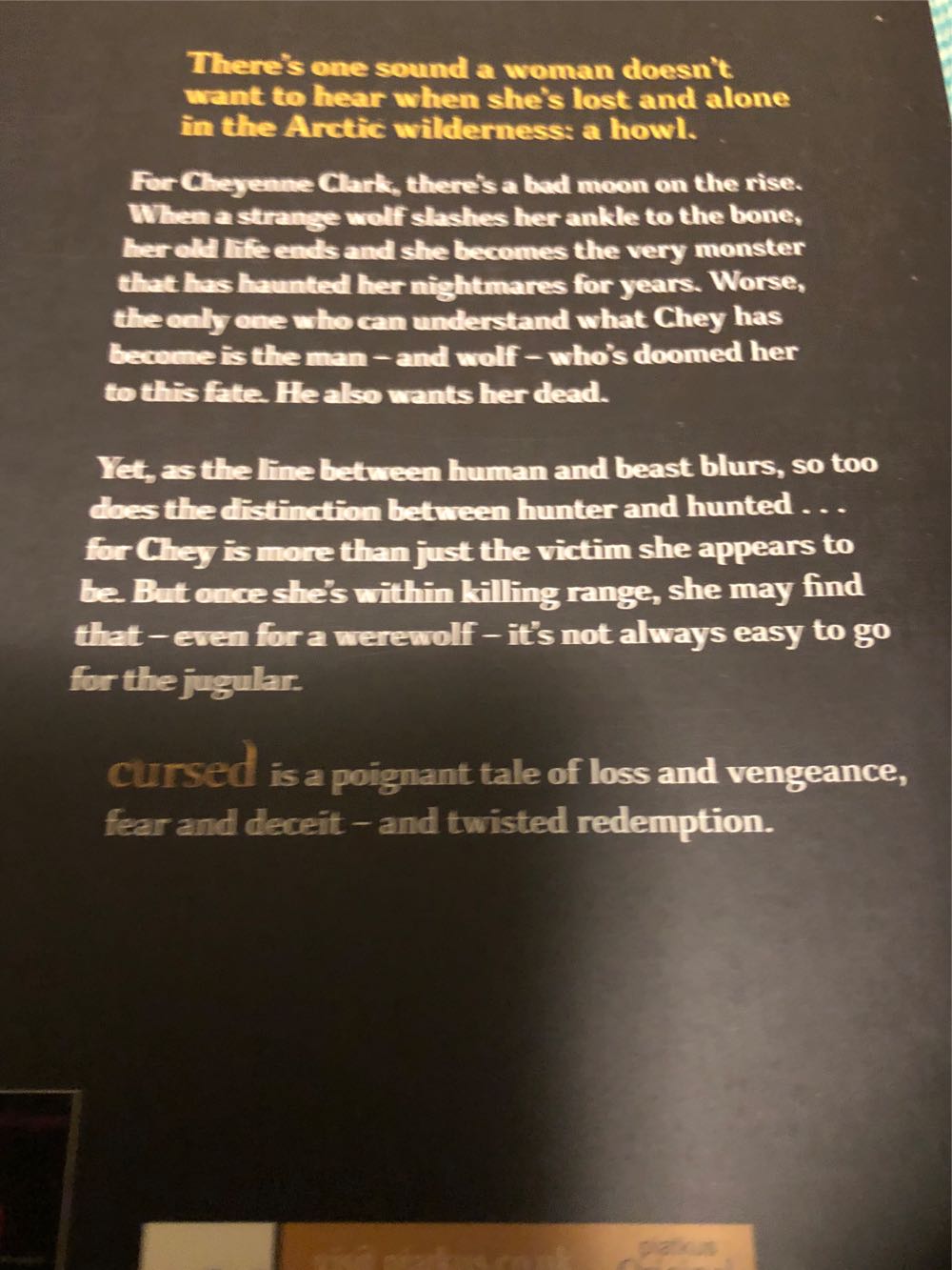 Cursed - S.J. Harper (Piatkus - Paperback) book collectible [Barcode 9780749952389] - Main Image 2