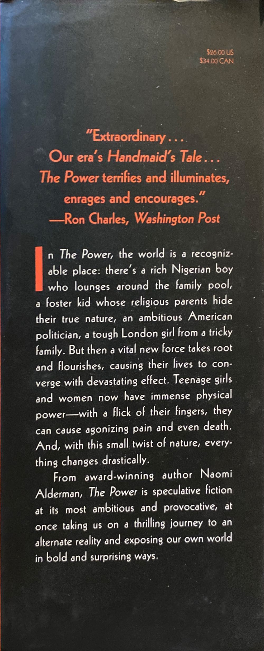 The Power - Naomi Alderman (Little, Brown and Company - Hardcover) book collectible [Barcode 9780316547611] - Main Image 3