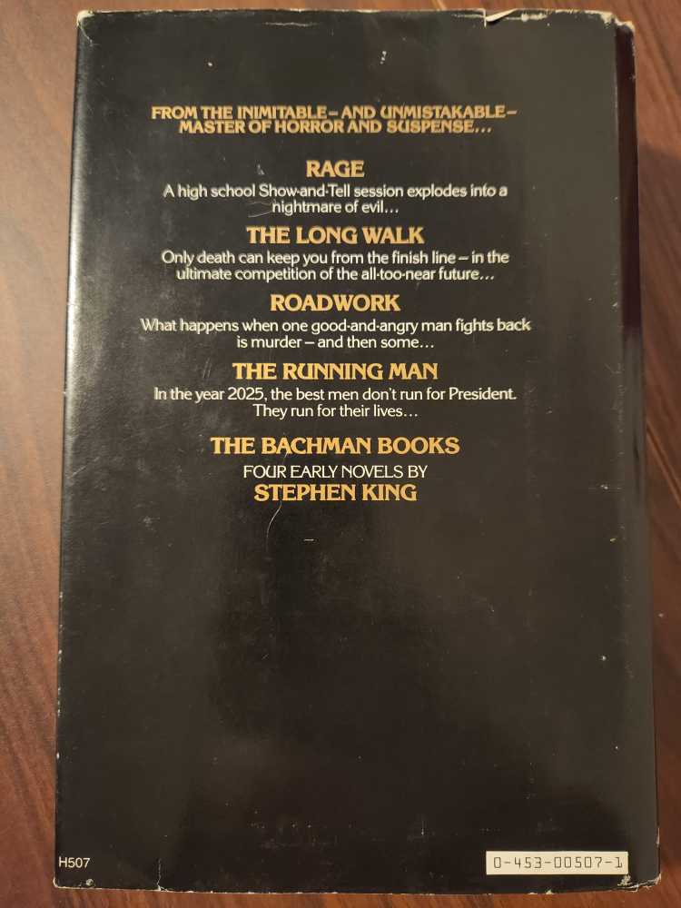 SK #4, 7, 10, 13: The Bachman Books - Stephen King (NAL Books - Hardcover) book collectible - Main Image 3