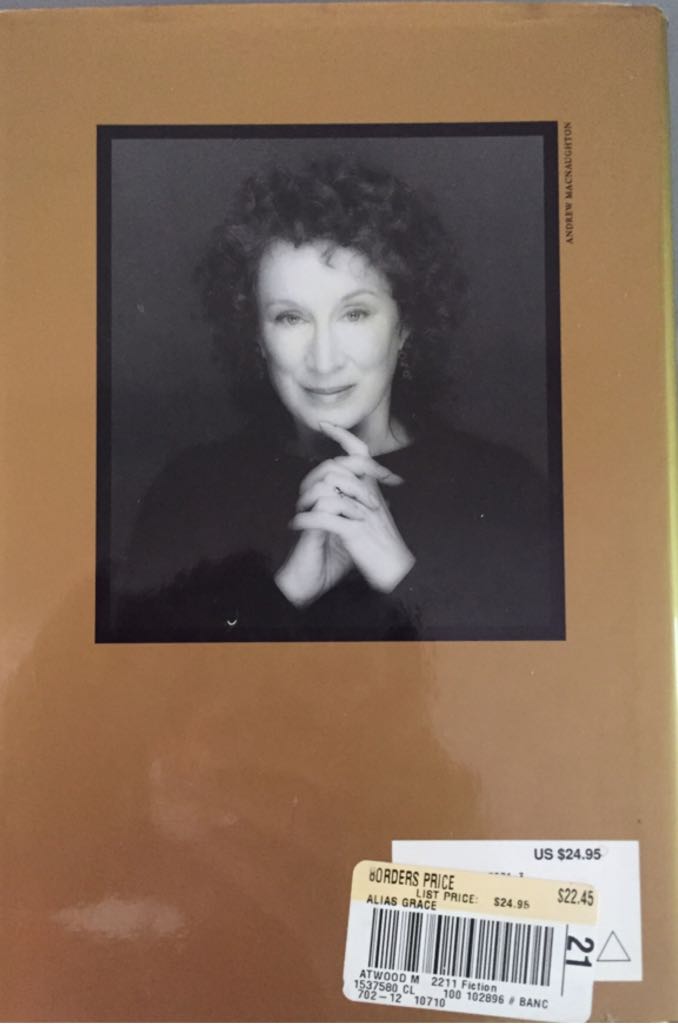 Alias Grace - Margaret Atwood (Nan A. Talese, Doubleday - Hardcover) book collectible - Main Image 2