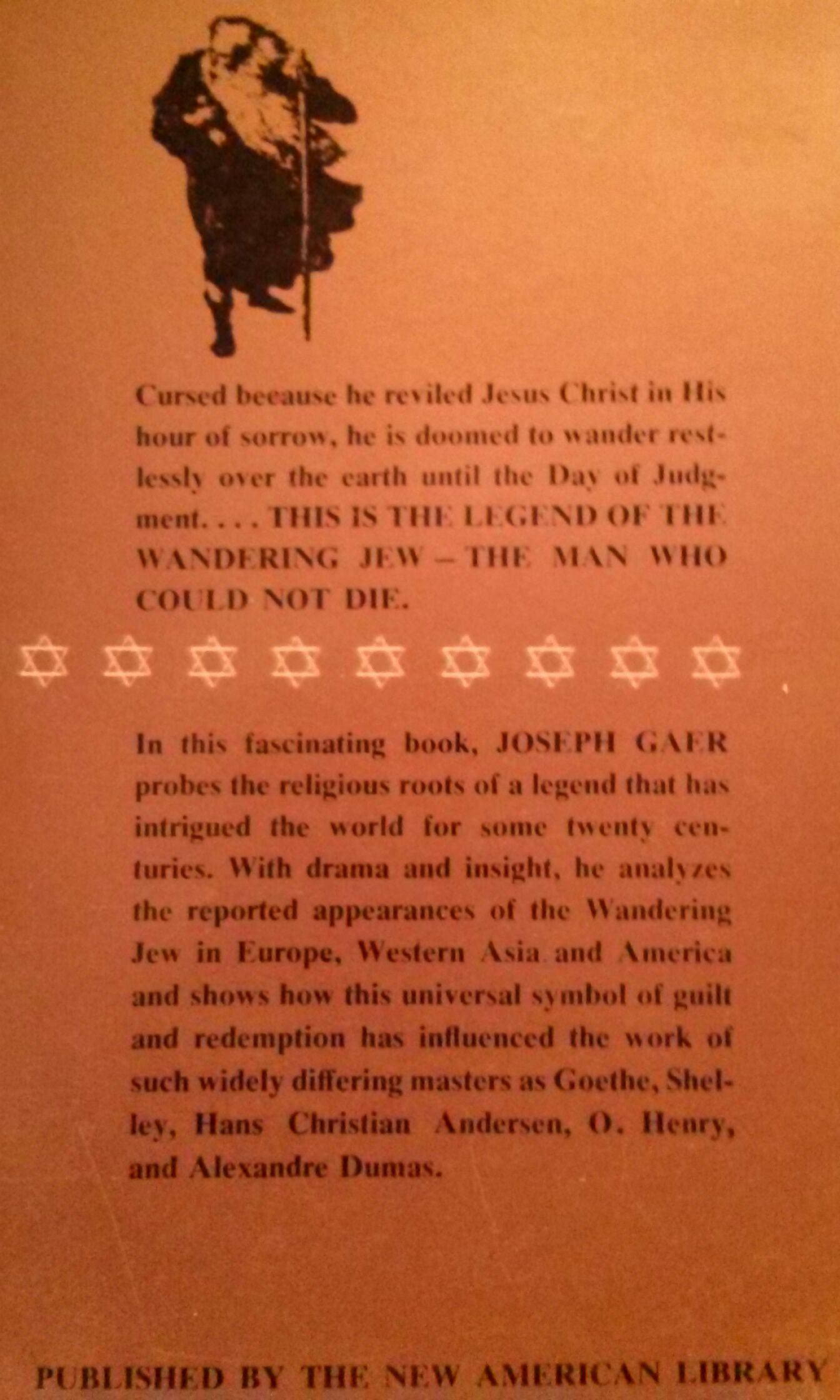 The Legend of the Wandering Jew - Anderson, George (A Mentor Book - Paperback) book collectible - Main Image 2