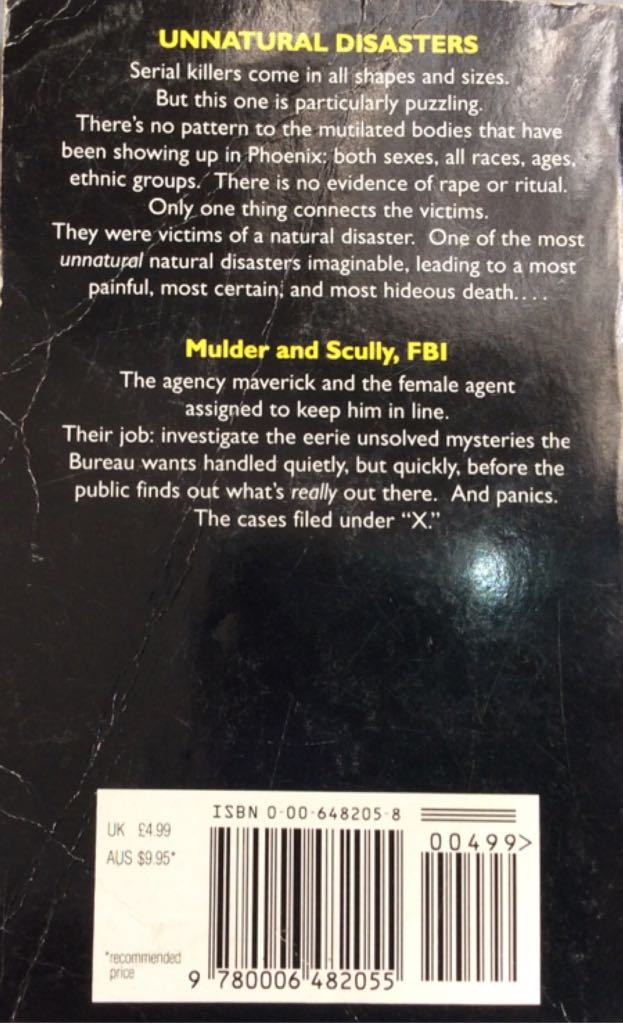 The X Files Whirlwind - Charles Grant (Flat - Paperback) book collectible [Barcode 9780006482055] - Main Image 2