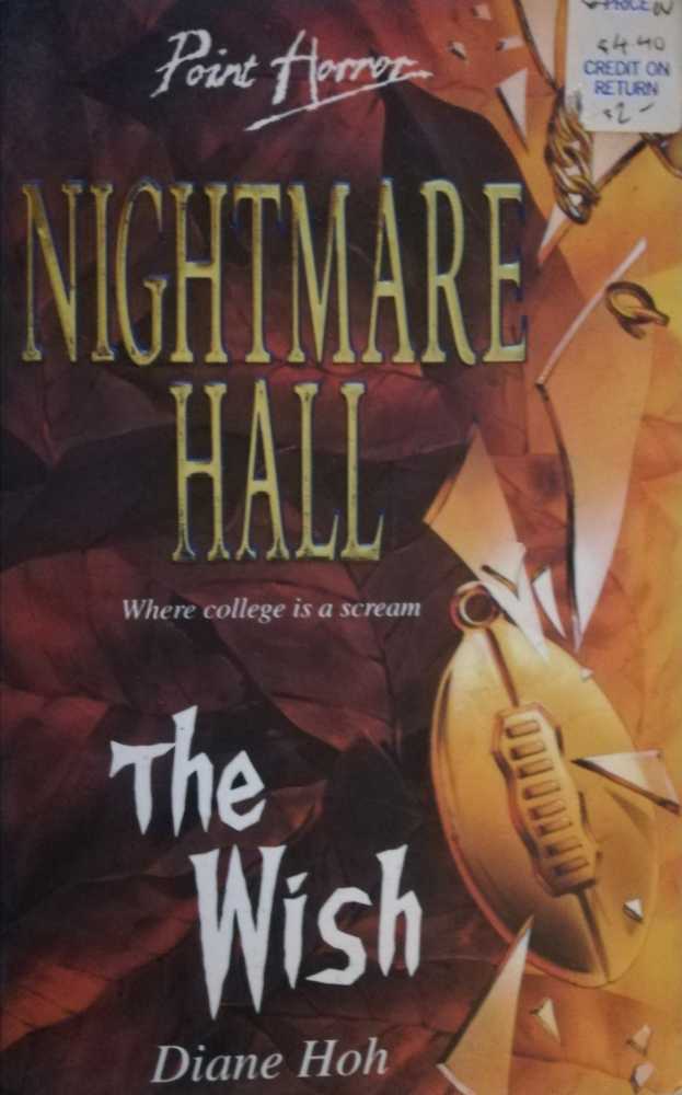 The Wish - Diane Hoh (Scholastic - Paperback) book collectible [Barcode 9780590460132] - Main Image 2