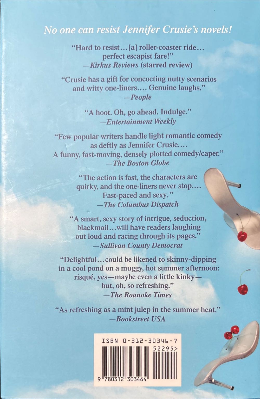 Bet Me - Jennifer Crusie (St Martin’s Press - Hardcover) book collectible [Barcode 9780312303464] - Main Image 2