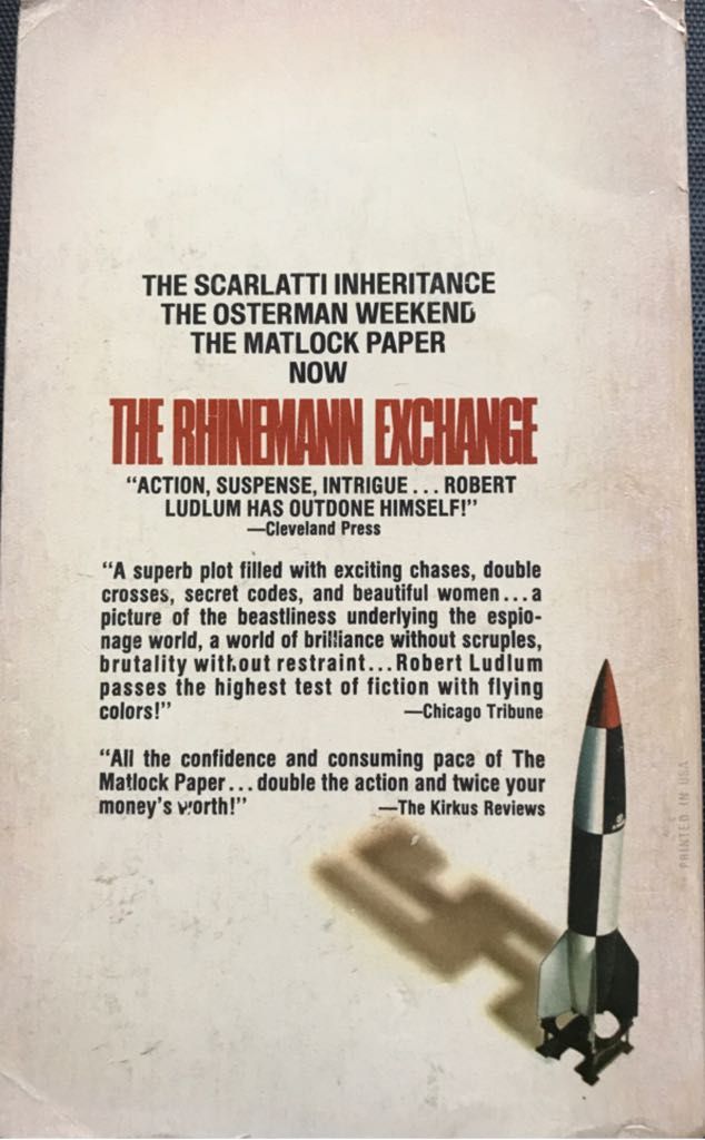 The Rhinemann Exchange  book collectible - Main Image 2