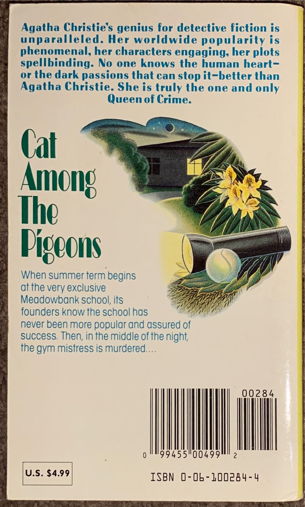 Cat Among The Pigeons - Agatha Christie (HarperCollins - Paperback) book collectible [Barcode 9780061002847] - Main Image 2