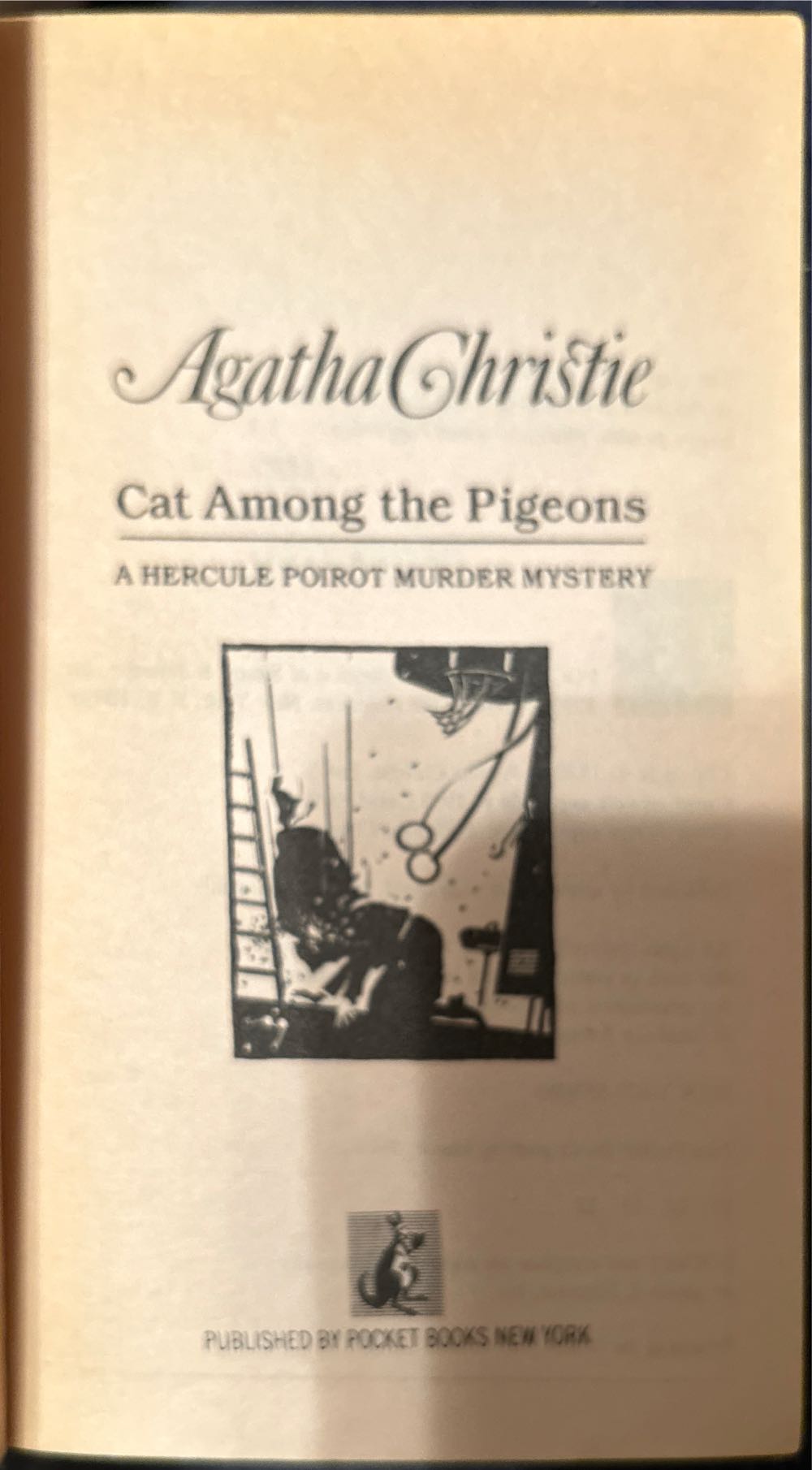 Cat Among The Pigeons - Agatha Christie (Pocket - Paperback) book collectible [Barcode 9780671557003] - Main Image 3