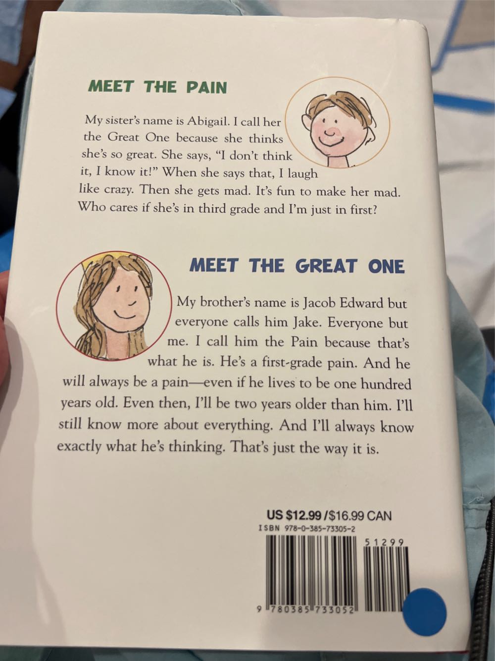 Soupy Saturdays With The Pain and The Great One - Judy Blume (Decalorate Press - Hardcover) book collectible [Barcode 9780385733052] - Main Image 2