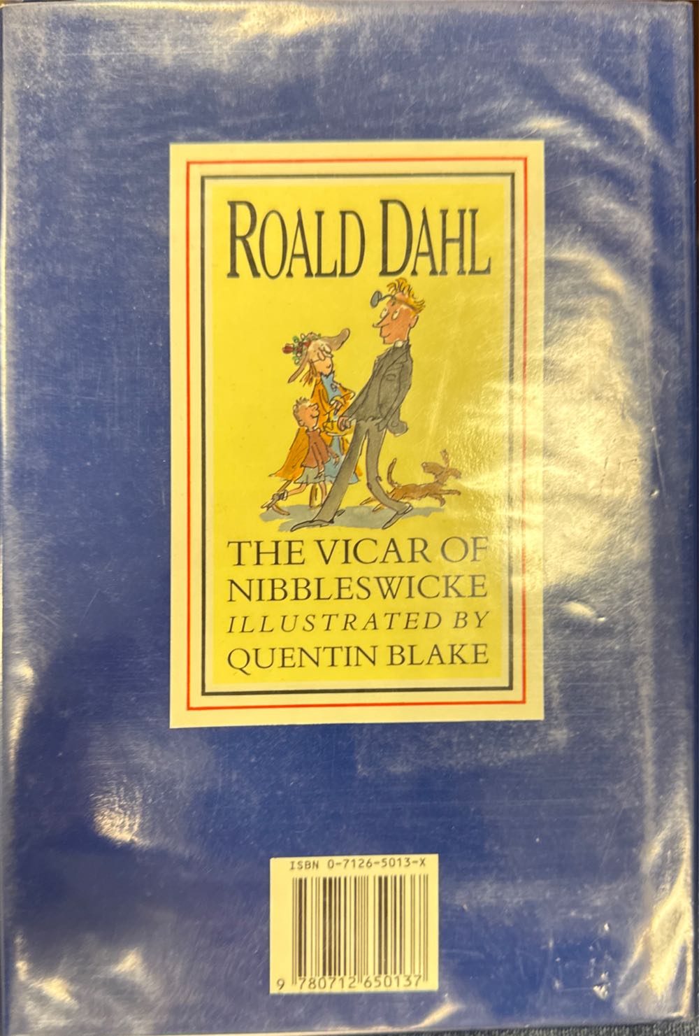 The Vicar Of Nibbleswicke - Roald Dahl (Random House - Hardcover) book collectible [Barcode 9780712650137] - Main Image 2
