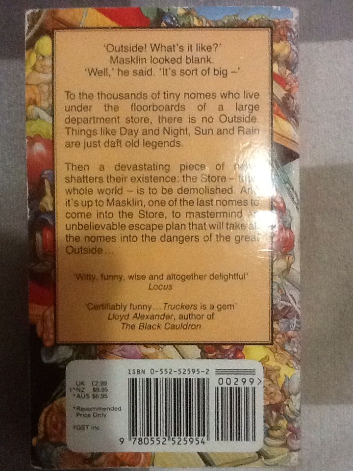 Truckers - Terry Pratchett (Corgi Books - Paperback) book collectible [Barcode 9780552525954] - Main Image 2