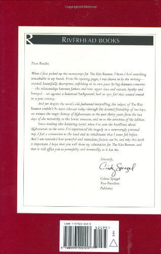 The Kite Runner - Khaled Hosseini (Riverhead Books - Paperback) book collectible [Barcode 9780385660068] - Main Image 2