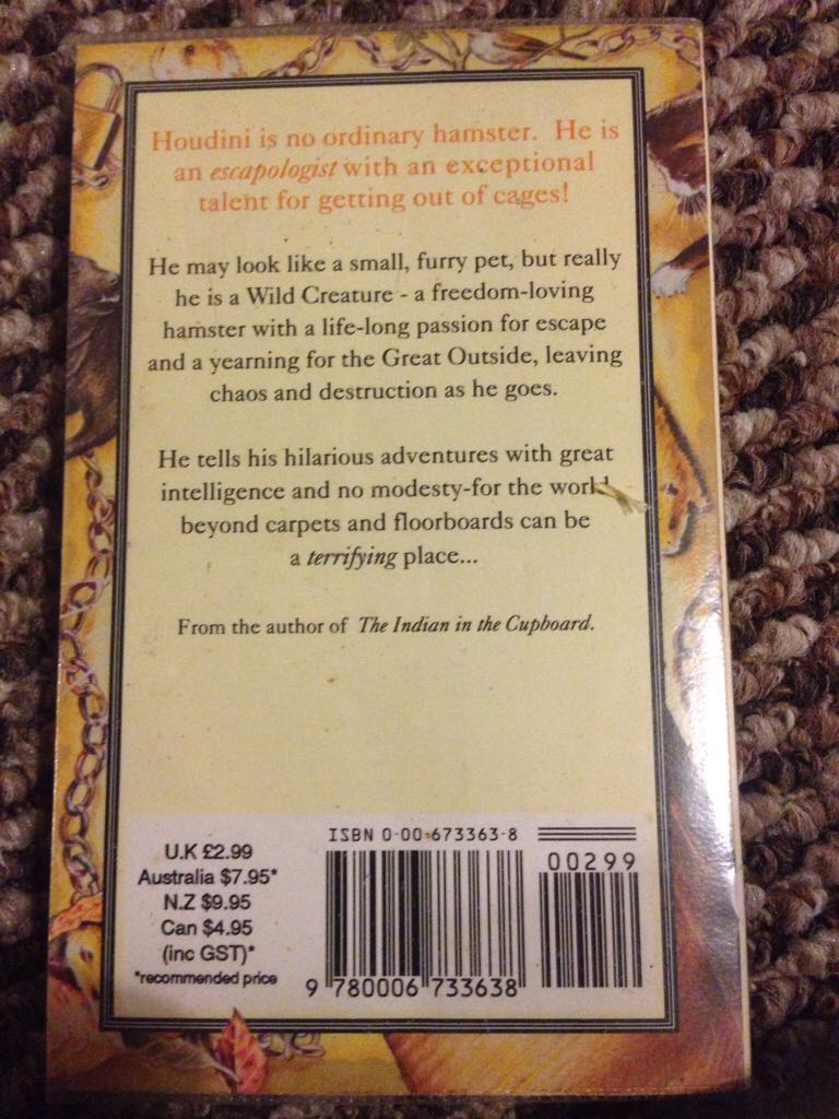 I, Houdini - Lynne Reid Banks book collectible [Barcode 9780006733638] - Main Image 2