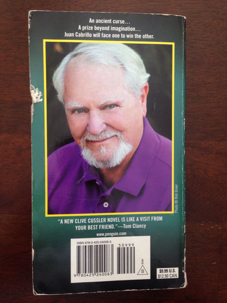 The OF #07: Silent Sea - Clive Cussler (Berkeley Publishing Group - Paperback) book collectible [Barcode 9780425240083] - Main Image 2