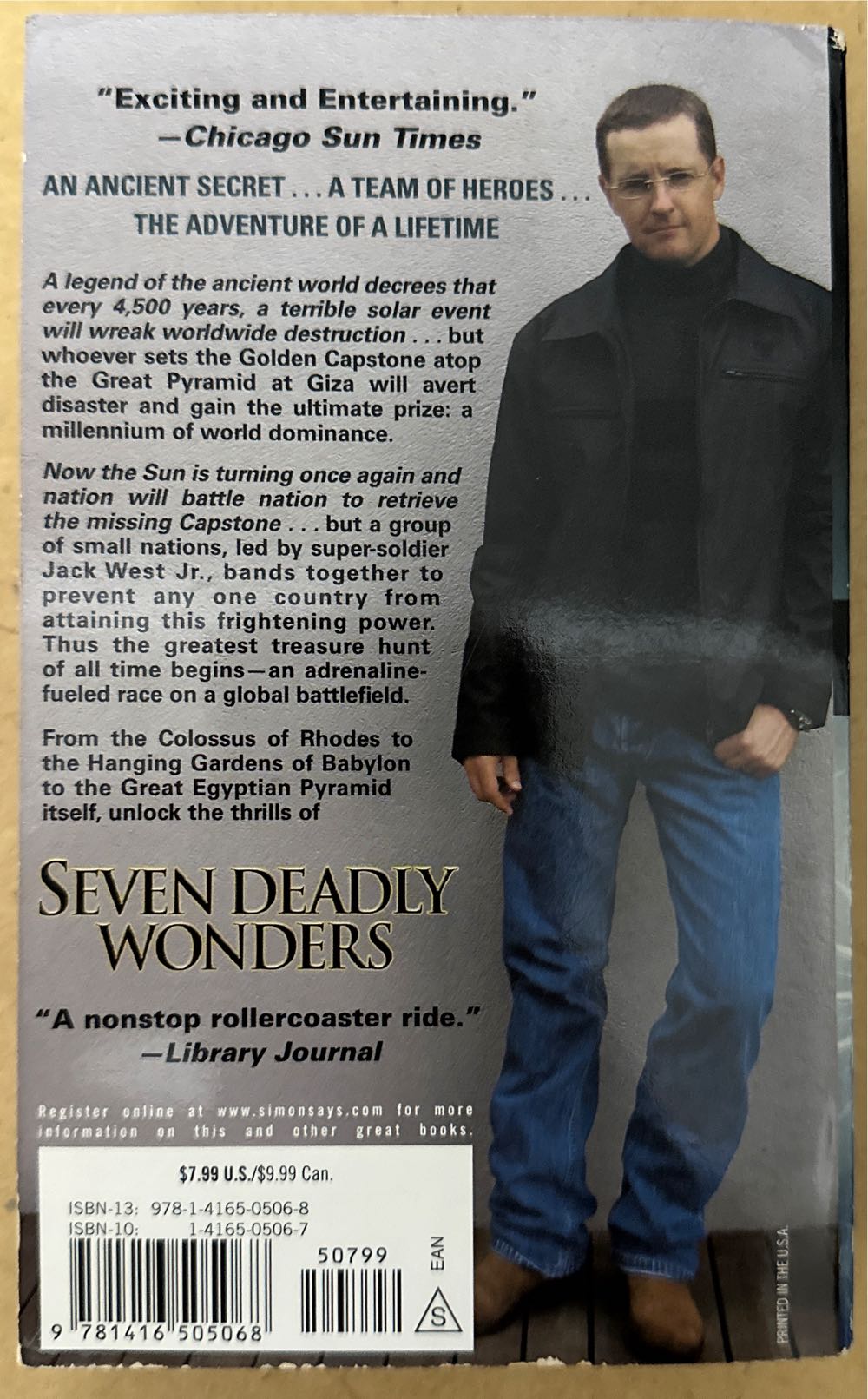 Seven Deadly Wonders - Matthew Reilly (Pocket Book - Paperback) book collectible [Barcode 9781416505068] - Main Image 2