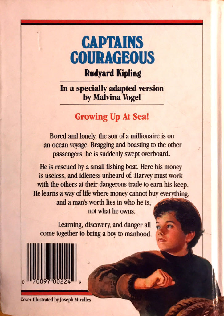 Captains Courageous - Rudyard Kipling (Baronet Books - Hardcover) book collectible [Barcode 9781586781309] - Main Image 2