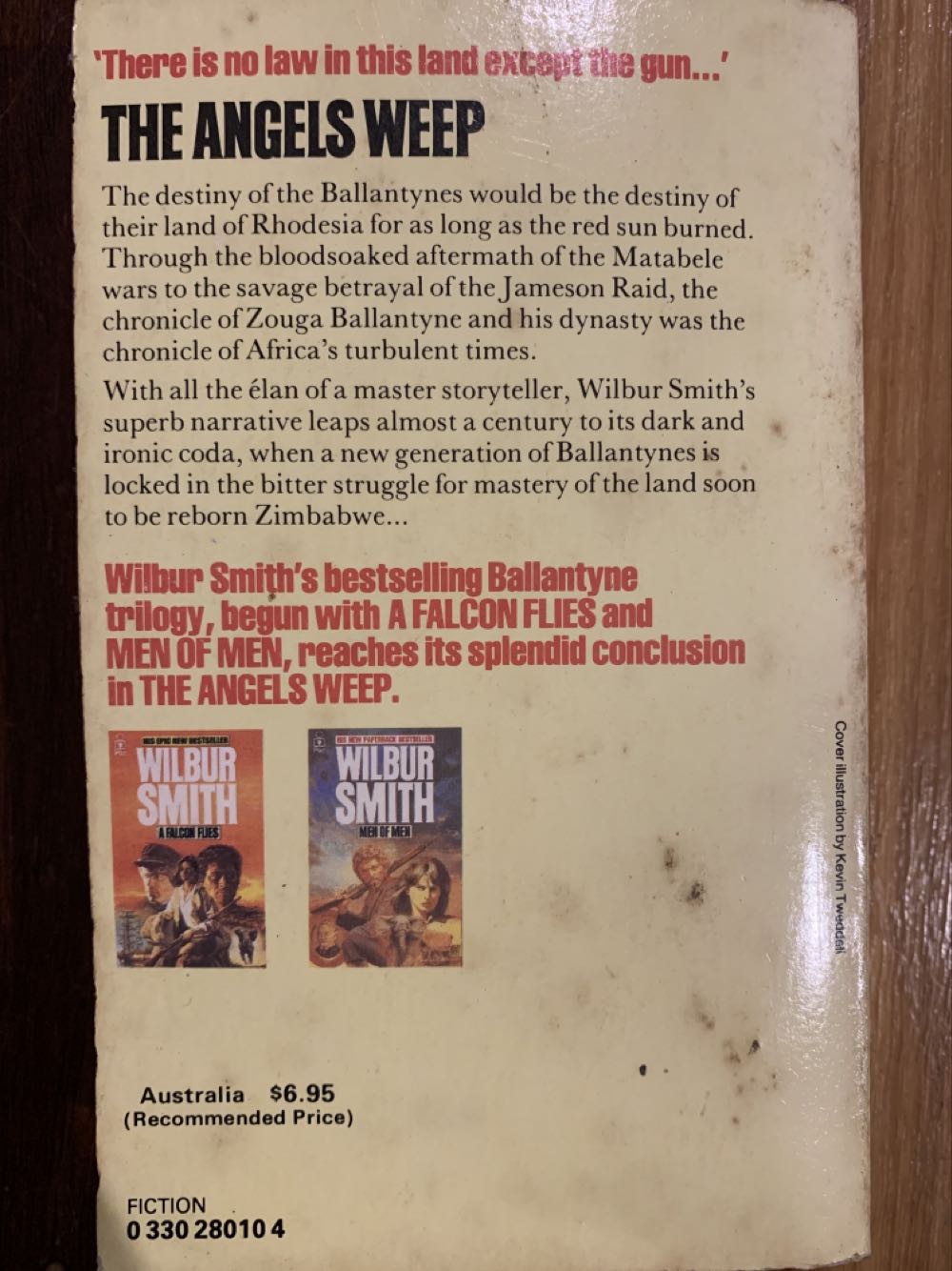 The Angels Weep - Wilbur Smith (Pan Macmillan - Hardcover) book collectible [Barcode 9780330280105] - Main Image 2