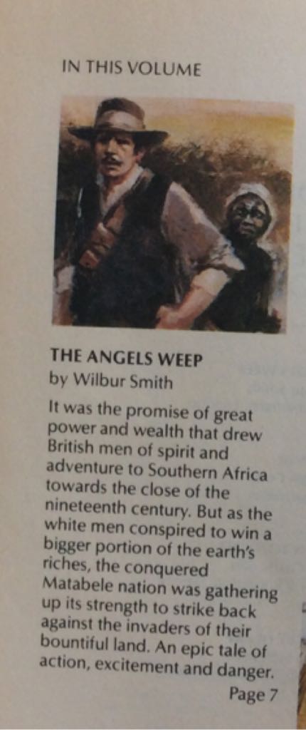 The Angels Weep  (Flat) book collectible - Main Image 2