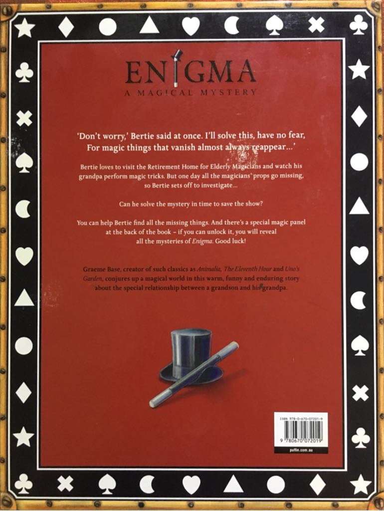 Enigma  (Viking - Hardcover) book collectible [Barcode 9780670072019] - Main Image 2